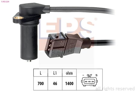 SENZOR IMPULSURI ARBORE COTIT EPS 1.953.224 - Compatibil cu AUDI