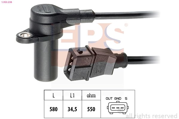 Senzor impulsuri arbore cotit EPS 1.953.238