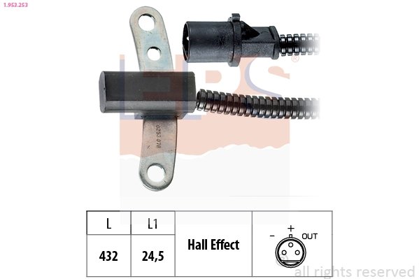 Senzor impulsuri arbore cotit EPS 1.953.253