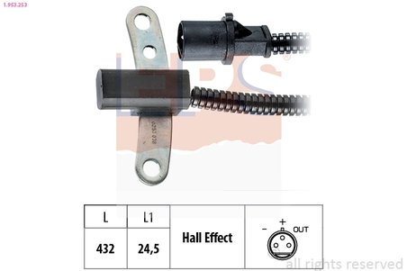 Senzor impulsuri arbore cotit EPS 1.953.253