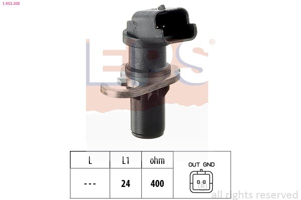 SENZOR IMPULSURI ARBORE COTIT EPS 1.953.305 - Compatibil cu CITROEN, PEUGEOT