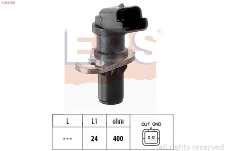 SENZOR IMPULSURI ARBORE COTIT EPS 1.953.305 - Compatibil cu CITROEN, PEUGEOT