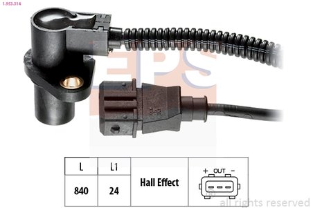 Senzor impulsuri arbore cotit EPS 1.953.314