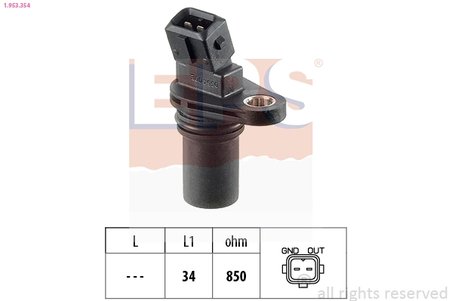 SENZOR, TURATIE MOTOR EPS 1.953.354 - Compatibil cu MITSUBISHI, SMART