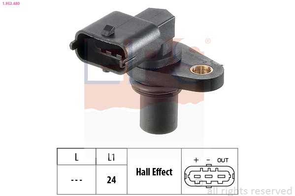 SENZOR POZITIE AX CU CAME EPS 1.953.480 - Compatibil cu ALFA ROMEO, FIAT, OPEL, VAUXHALL