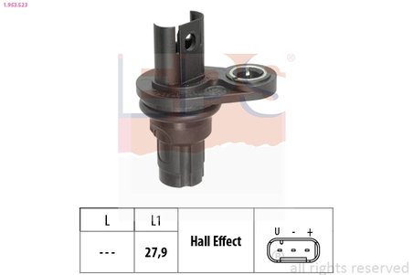 SENZOR, TURATIE MOTOR EPS 1.953.523 - Compatibil cu BMW, MINI, ROLLS-ROYCE
