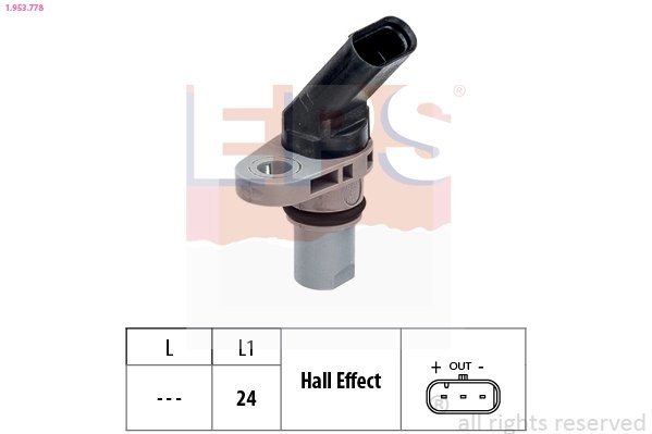 SENZOR, TURATIE MOTOR EPS 1.953.778 - Compatibil cu AUDI, SEAT, SKODA, VW
