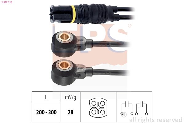 SENZOR BATAI EPS 1.957.110 - Compatibil cu BMW