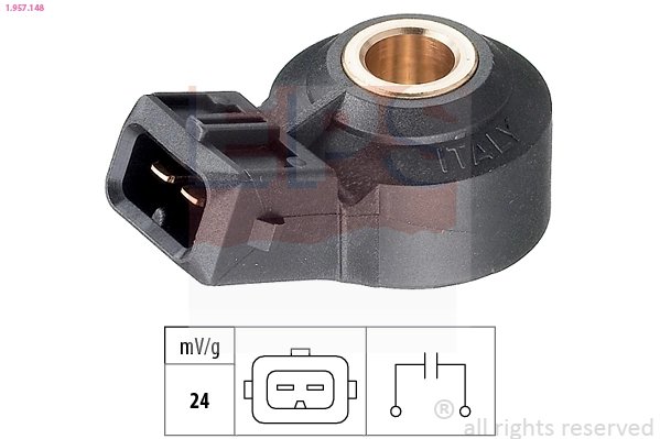 SENZOR BATAI EPS 1.957.148 - Compatibil cu ALFA ROMEO, CITROEN, DAEWOO, FIAT, LANCIA, MERCEDES-BENZ, OPEL, PEUGEOT, PUCH, SSANGY