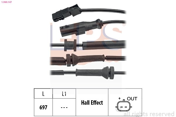 Senzor ABS EPS 1.960.147