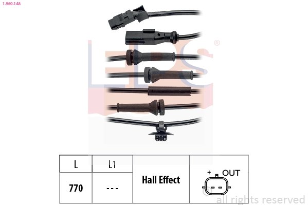 Senzor ABS EPS 1.960.148
