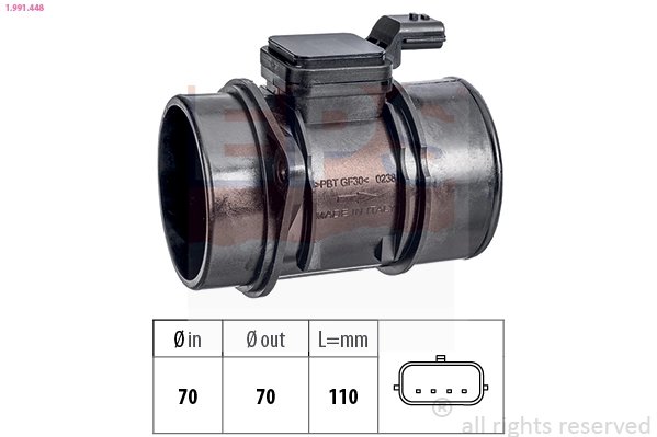 Senzor debitmetru aer EPS 1.991.448