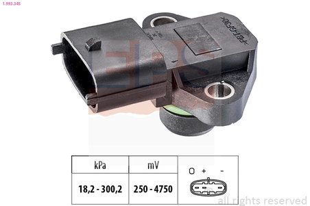SENZOR PRESIUNE AER EPS 1.993.345 - Compatibil cu HYUNDAI, KIA