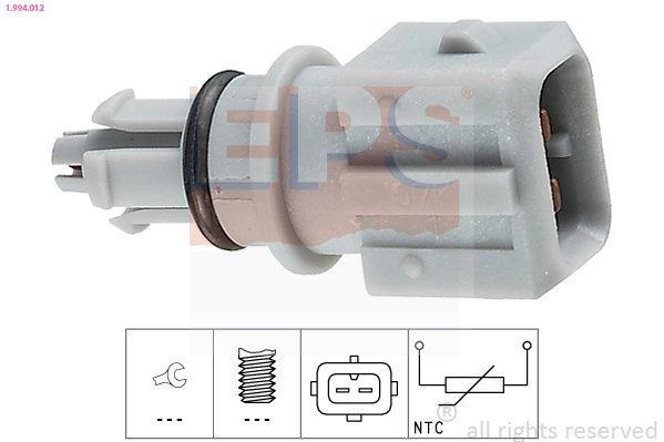 SENZOR,TEMPERATURA EXTERIOARA EPS 1.994.012 - Compatibil cu CITROEN, DACIA, NISSAN, PEUGEOT, RENAULT