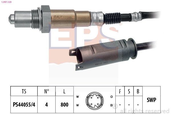 SONDA LAMBDA EPS 1.997.120 - Compatibil cu BMW