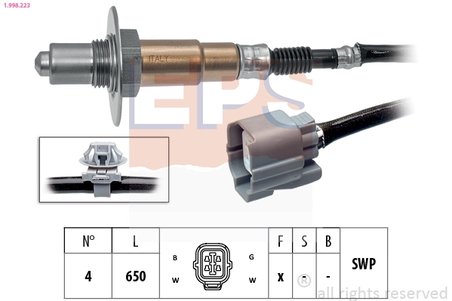 SONDA LAMBDA EPS 1.998.223 - Compatibil cu SUBARU