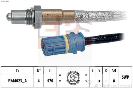 Sonda lambda EPS 1.998.325