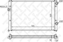 Radiator racire motor Stellox 10-25010-SX