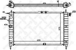 RADIATOR RACIRE MOTOR STELLOX 10-25015-SX - Compatibil cu DAEWOO, SAAB