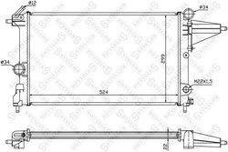 Radiator racire motor Stellox 10-25047-SX
