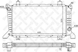 RADIATOR RACIRE MOTOR STELLOX 10-25056-SX - Compatibil cu FORD