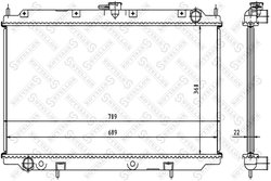 RADIATOR RACIRE MOTOR STELLOX 10-25058-SX - Compatibil cu NISSAN