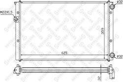 RADIATOR RACIRE MOTOR STELLOX 10-25071-SX - Compatibil cu VW