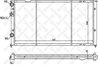 Radiator racire motor Stellox 10-25072-SX