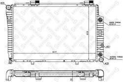 RADIATOR RACIRE MOTOR STELLOX 10-25095-SX - Compatibil cu MERCEDES-BENZ