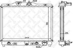 Radiator racire motor Stellox 10-25103-SX