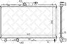 Radiator racire motor Stellox 10-25114-SX