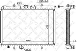 Radiator racire motor Stellox 10-25122-SX