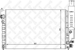Radiator racire motor Stellox 10-25126-SX