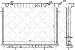 RADIATOR RACIRE MOTOR STELLOX 10-25141-SX - Compatibil cu OPEL