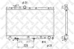 Radiator racire motor Stellox 10-25150-SX