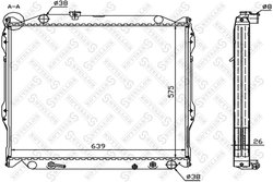 RADIATOR RACIRE MOTOR STELLOX 10-25153-SX - Compatibil cu TOYOTA
