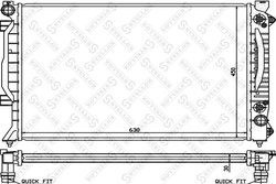 RADIATOR RACIRE MOTOR STELLOX 10-25158-SX - Compatibil cu AUDI