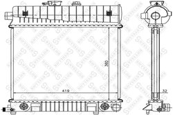 Radiator racire motor Stellox 10-25221-SX