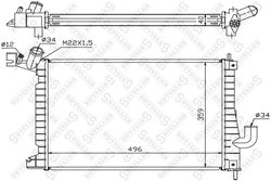 RADIATOR RACIRE MOTOR STELLOX 10-25262-SX - Compatibil cu OPEL