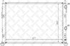 Radiator racire motor Stellox 10-25282-SX