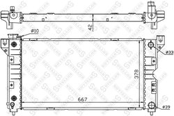 Radiator racire motor Stellox 10-25283-SX
