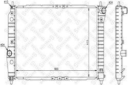Radiator racire motor Stellox 10-25341-SX