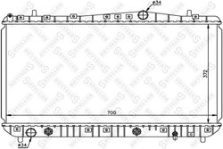 RADIATOR RACIRE MOTOR STELLOX 10-25342-SX - Compatibil cu CHEVROLET, DAEWOO