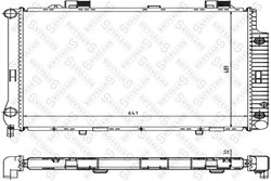 Radiator racire motor Stellox 10-25345-SX