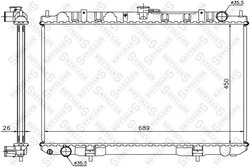 Radiator racire motor Stellox 10-25391-SX