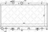 Radiator racire motor Stellox 10-25429-SX