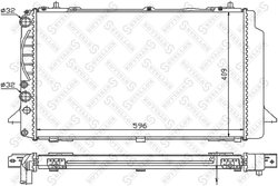 RADIATOR RACIRE MOTOR STELLOX 10-25537-SX - Compatibil cu AUDI