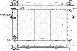 RADIATOR RACIRE MOTOR STELLOX 10-25613-SX - Compatibil cu JEEP