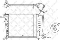 Radiator racire motor Stellox 10-25660-SX