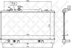 Radiator racire motor Stellox 10-25852-SX